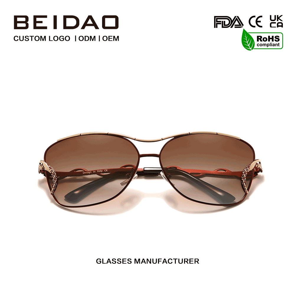 2026 Big Full Rim Gradient UV400 Protection γυαλιά ηλίου Driving