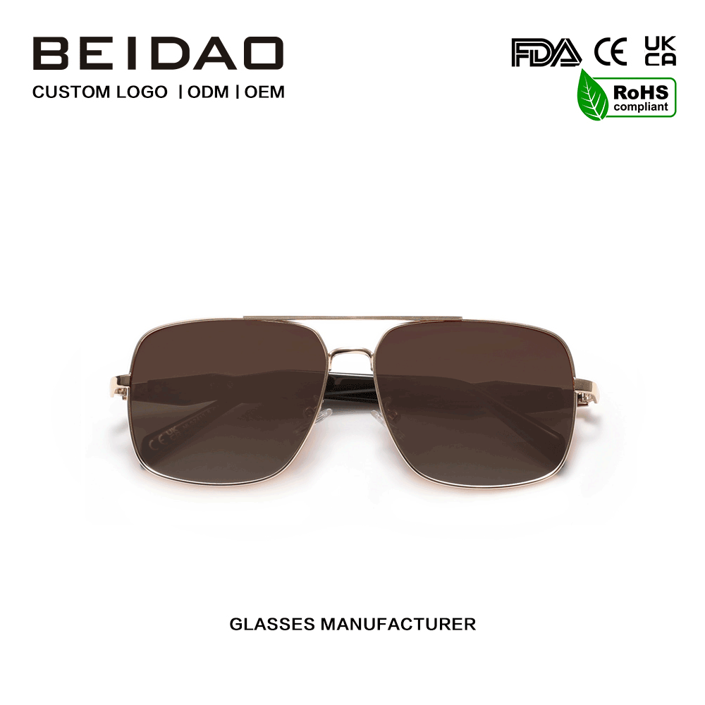 Designer Alloy Frame Polarized UV400 Sunglasses Driving