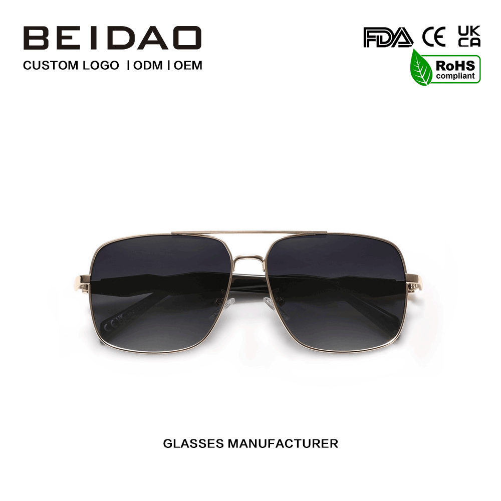 Γυαλιά ηλίου σχεδιαστών Alloy Frame UV400 για οδήγηση ψαρέματος