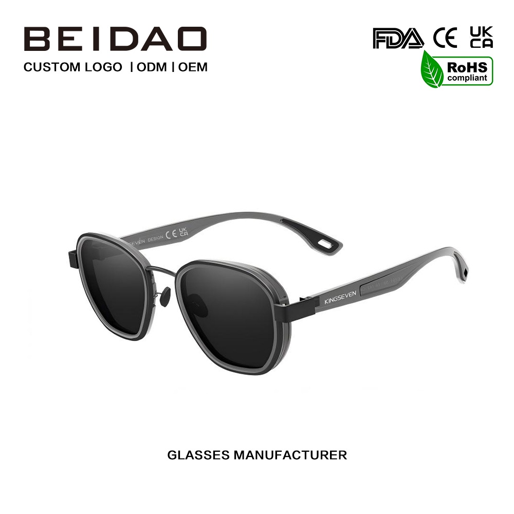 Γυαλιά ηλίου Drak Grey Polarized Aluminium