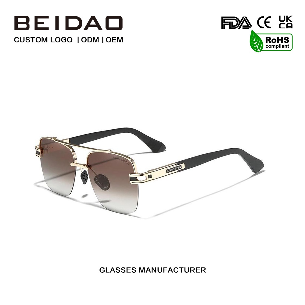 Γυαλιά ηλίου Gold Brown Gradient Polarized