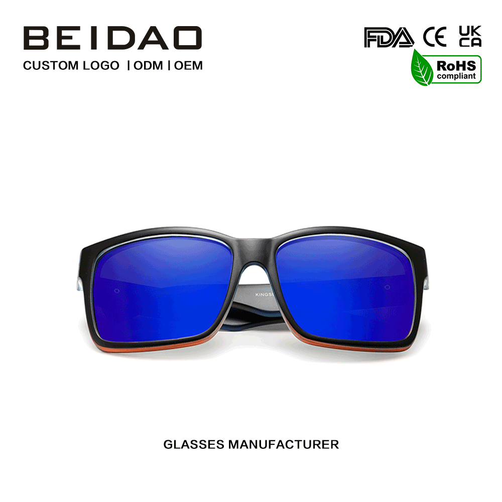 Γυαλιά ηλίου με καυτές πωλήσεις μόδας Polarized Blue Mirro Lens