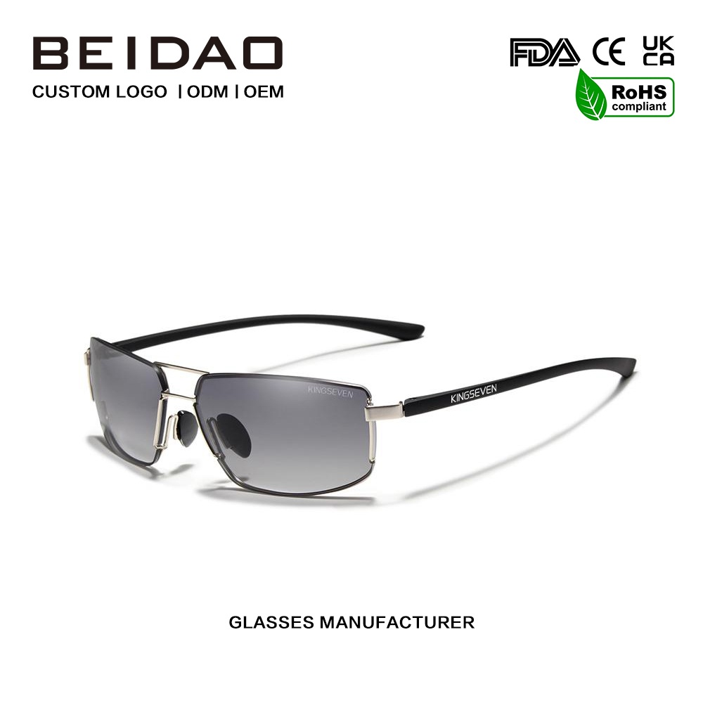 Πολυτελή πολωμένα γυαλιά ηλίου αλουμινίου