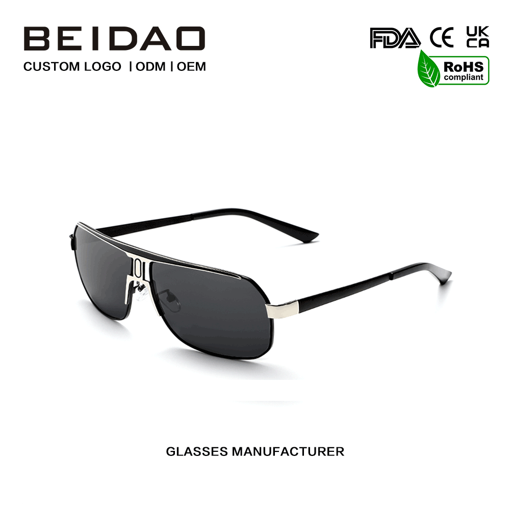 Μοντέρνα γυαλιά ηλίου Big Alloy Frame UV400 Protection για Ανδρικά Γυναικεία