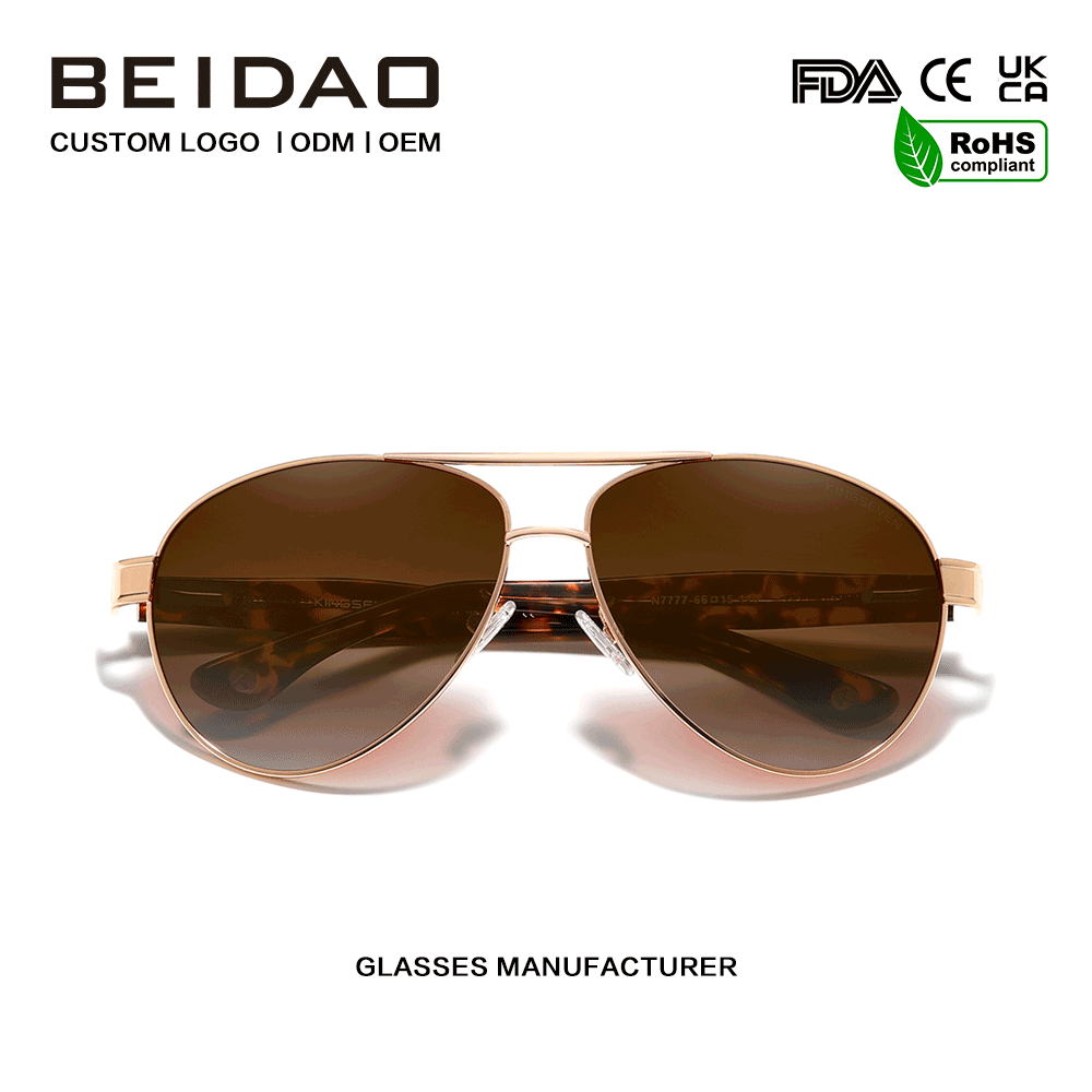 Polarized UV400 Protection Wire-Core Temples Pilot γυαλιά ηλίου